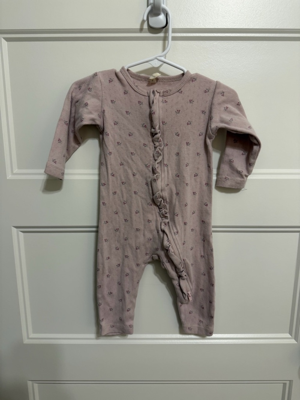 Quincy Mae Lilac Ditsy Jumpsuit